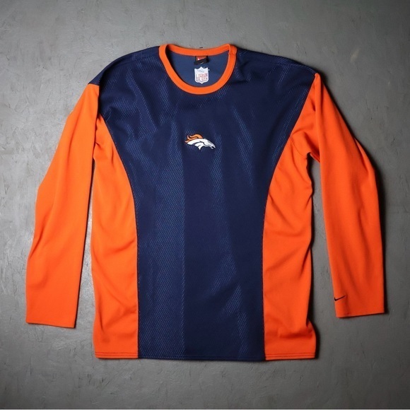 Nike Denver Broncos Y2K Long Sleeve - Picture 1 of 5